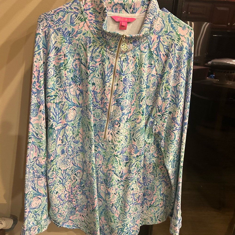 Lilly Pulitzer Pop Over Zip Up